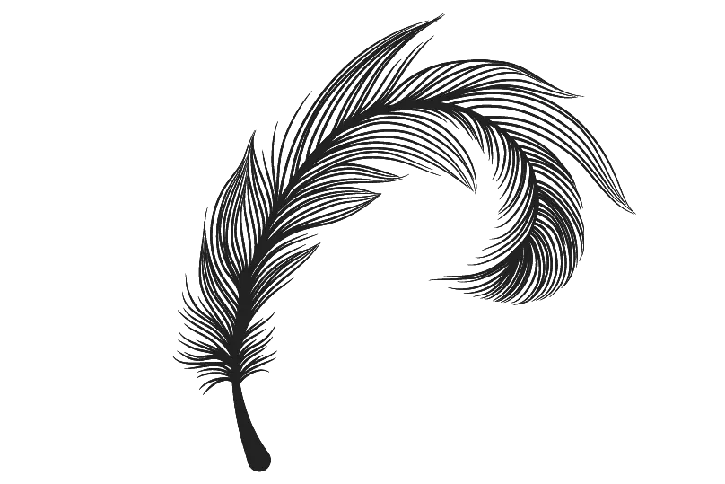 black feather