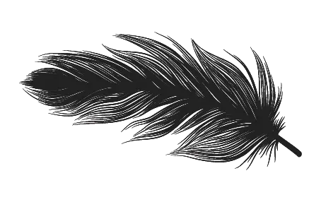 black feather